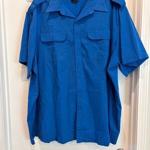 Harbor Bay Vibrant Blue Shirt